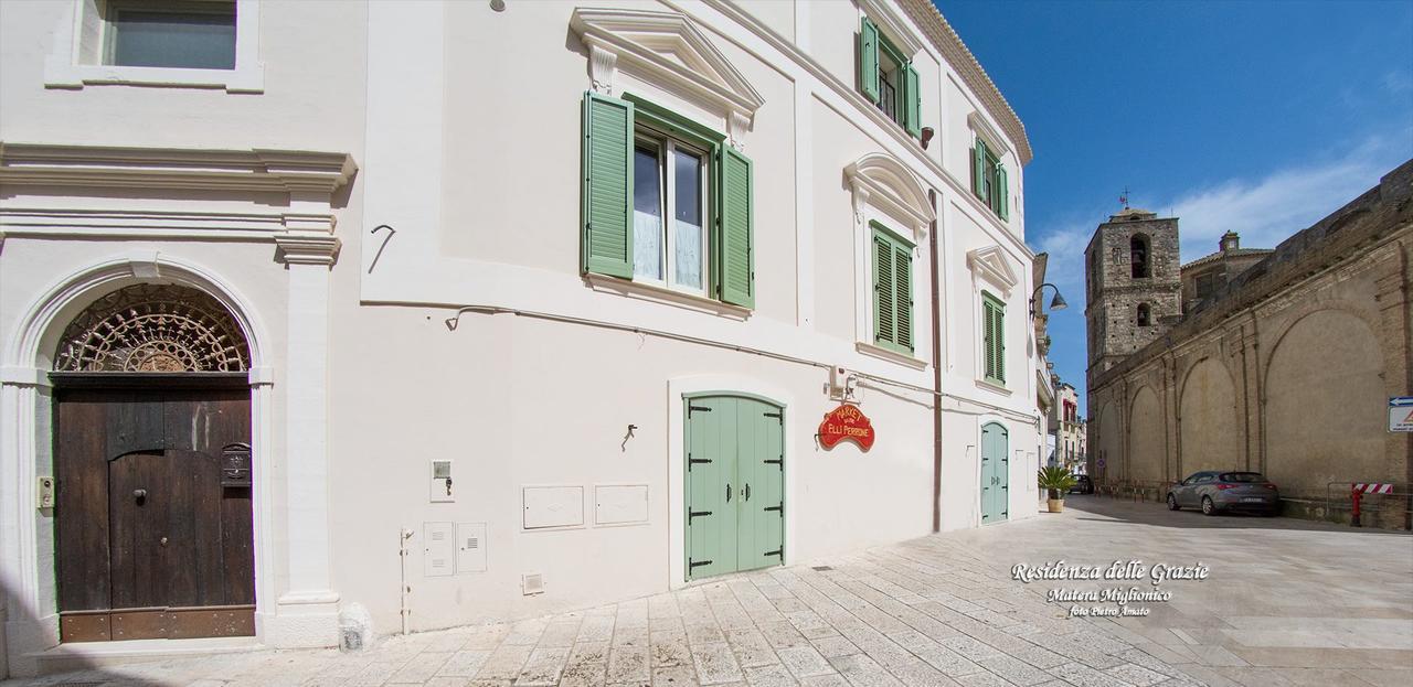 לינה וארוחת בוקר Miglionico Residenza Delle Grazie מראה חיצוני תמונה